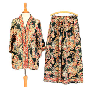 Kimono Trouser Set C02
