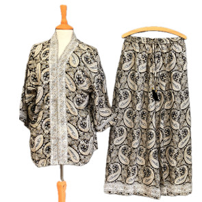 Kimono Trouser Set C03