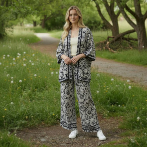 Kimono Trouser Set C05