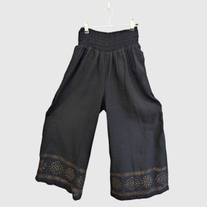 Cotton Trouser Black