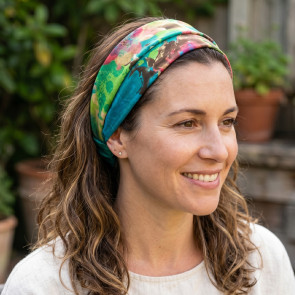 Recycled Sari Hairband 1