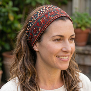 Recycled Sari Hairband 11