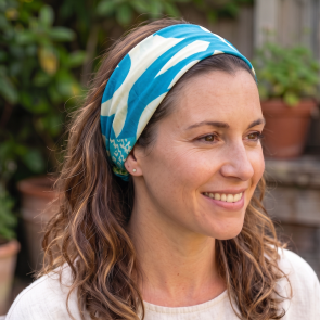Recycled Sari Hairband 2