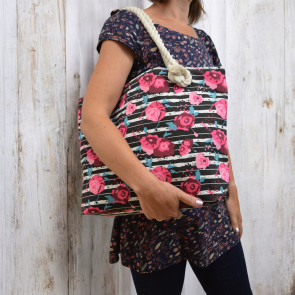 Kerenza Rope Bag Black