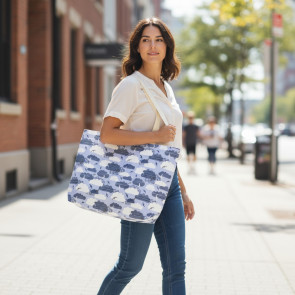 Clouds Maxi Bag Blue