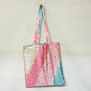Recycled Sari Tote Bag 11