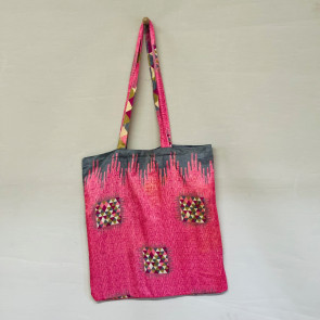 Recycled Sari Tote Bag 14