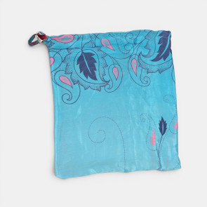 Recycled Sari Drawstring Bag 8
