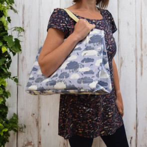 Clouds Day Bag Blue