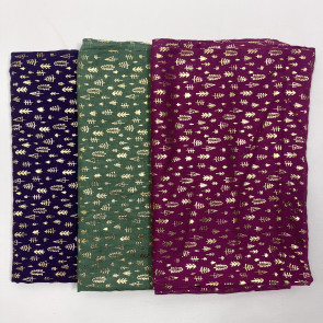Foil Tree 3pc mixed