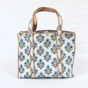 Madurai Large Quilted Tote Bag