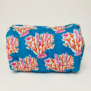 Coral Cosmetic bag BLUE