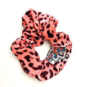 Recycled Sari Hair Scrunchie C09