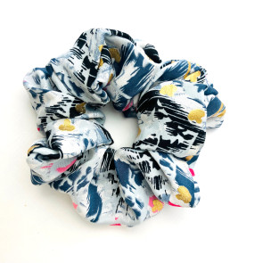 Recycled Sari Hair Scrunchie C05