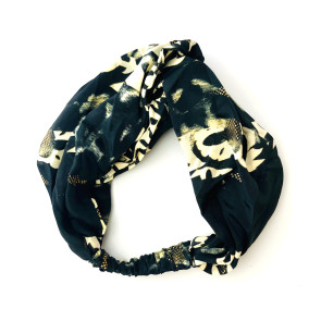 Recycled Sari Knotted Hairband 8