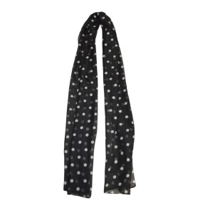 Polka-dot black