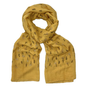 Glitter Flower Mustard