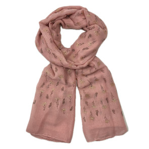 Glitter Flower Pink