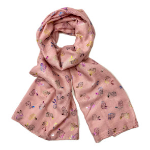 Bunny Colourful Foil Pink