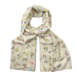 Bunny Colourful Foil Cream