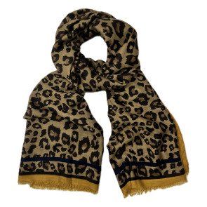 Leopard Print Yellow