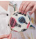 Balloon Flight Round Purse White