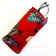 Quilted Velvet Glasses Case Red