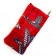 Quilted Velvet Glasses Case Red