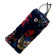 Quilted Velvet Glasses Case Navy