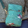 Horse Phone Bag Green