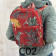 Velvet quilted back packs