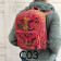 Velvet quilted back packs