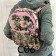 Velvet quilted back packs