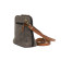 Herringbone Brown Clutch Bag 