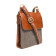 Herringbone Brown Flap Bag