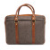 Herringbone Brown Laptop / Brief Case