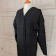 Long Knitted Cardigan Black XL