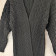 Long Knitted Cardigan Black M/L