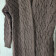 Long Knitted Cardigan Brown M/L