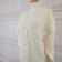 Long Knitted Cardigan White XL