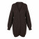 Short  Knitted Cardigan Medium Coffee