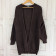 Short Knitted Cardigan X Large Coffee