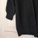 Short  Knitted Cardigan Medium Black