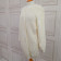 Short Knitted Cardigan Medium White