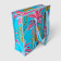 Large Quilted Tote Bag - Turquoise