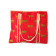 Large Quilted Tote Bag - Red