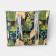 Large Quilted Tote Bag - Green