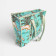 Large Quilted Tote Bag - Turquoise