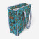 Large Quilted Tote Bag - Teal