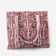 Large Quilted Tote Bag - Pink